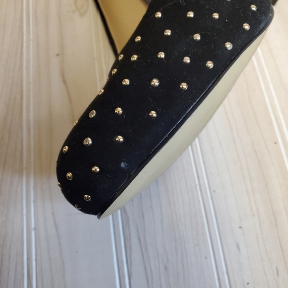 INC International Concepts Womens Black W/gold Studs Pumps Shoes Size 7 - Picture 6 of 6